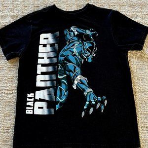 Marvel Boys Black Panther Shirt - Size Small